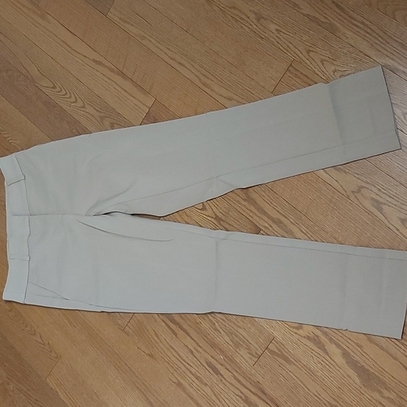 Size 0 Cotton Blend Women's Tan Dress Pants - Picture 1 of 6